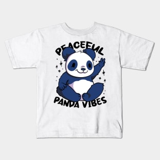 Hello Panda Positivity Kids T-Shirt